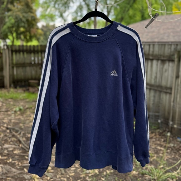 Vintage Adidas Crewneck Sweatshirt 90s - Picture 1 of 4